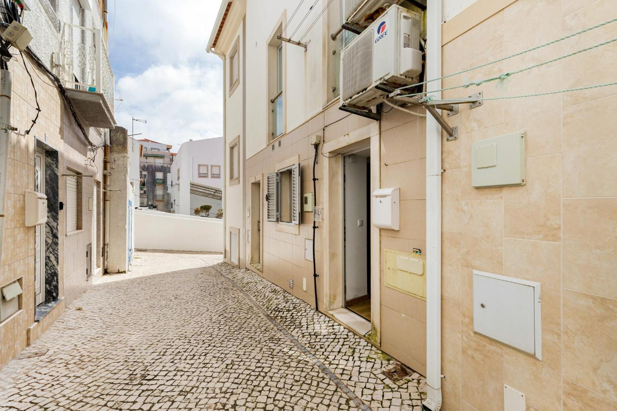 Apartamento Casa Do Elevador Nazaré Exterior foto